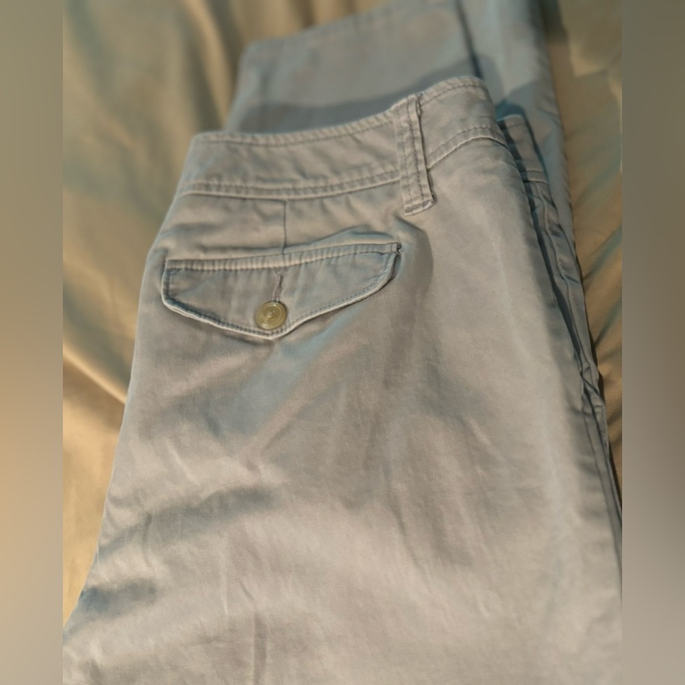 Liz Claiborne size 8 classic fit light gray pants